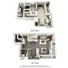 1600 VINE Los Angeles, CA One Bedroom Townhome Floor Plans 1641 SF 1600 VINE Los Angeles, CA One Bedroom Townhome Floor Plans 1641 SF